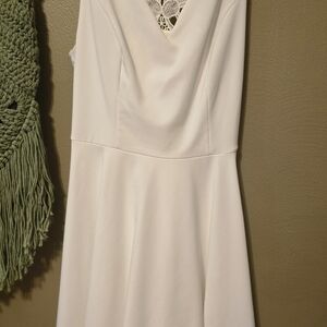 Altar'd State Cream Backless Dress